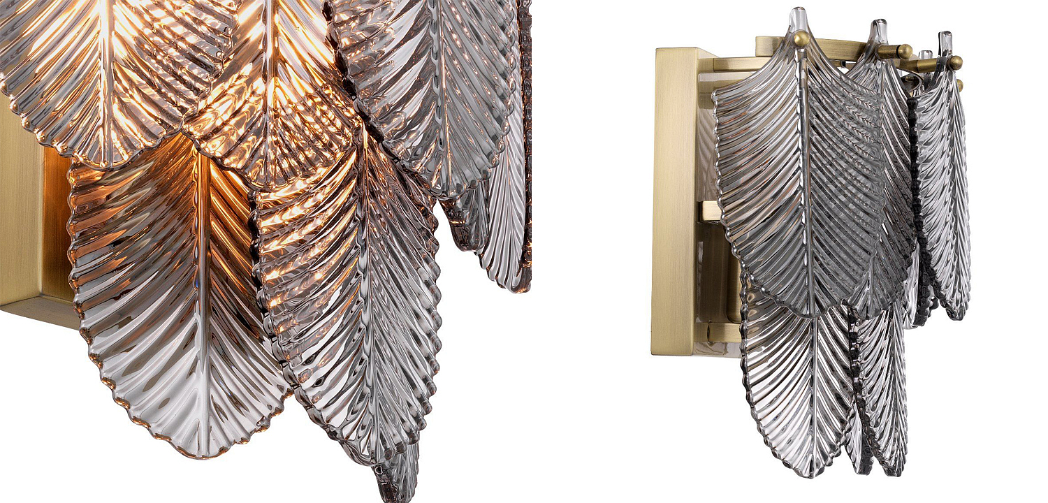Бра Eichholtz Wall Lamp Verbier smoke Бра Eichholtz Wall Lamp Verbier smoke - Loft-Concept в Барнауле