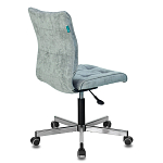 Офисное кресло в серо-голубом велюре Bureaucrats варинант исполнения - 4 | Loft Concept в Барнауле