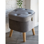 Пуф Leather with a snap варинант исполнения - 2 | Loft Concept в Барнауле