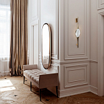 Бра с хрустальным плафоном Renee Golden Glass Drops Light Wall Lamp варинант исполнения - 2 | Loft Concept в Барнауле