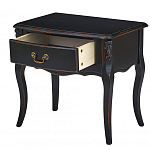 Тумба прикроватная из массива березы с ящиком и состаренным эффектом Vintage варинант исполнения - 3 | Loft Concept в Барнауле