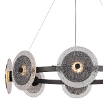 Люстра с плафонами из фактурного двойного стекла Heterochromia варинант исполнения - 6 | Loft Concept в Барнауле