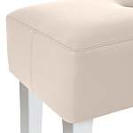 Мягкий пуф на белых ножках Winton Pouf варинант исполнения - 13 | Loft Concept в Барнауле