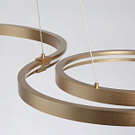 Люстра подвесная светодиодная в виде волнообразной ленты Ribbon Vortex варинант исполнения - 21 | Loft Concept в Барнауле