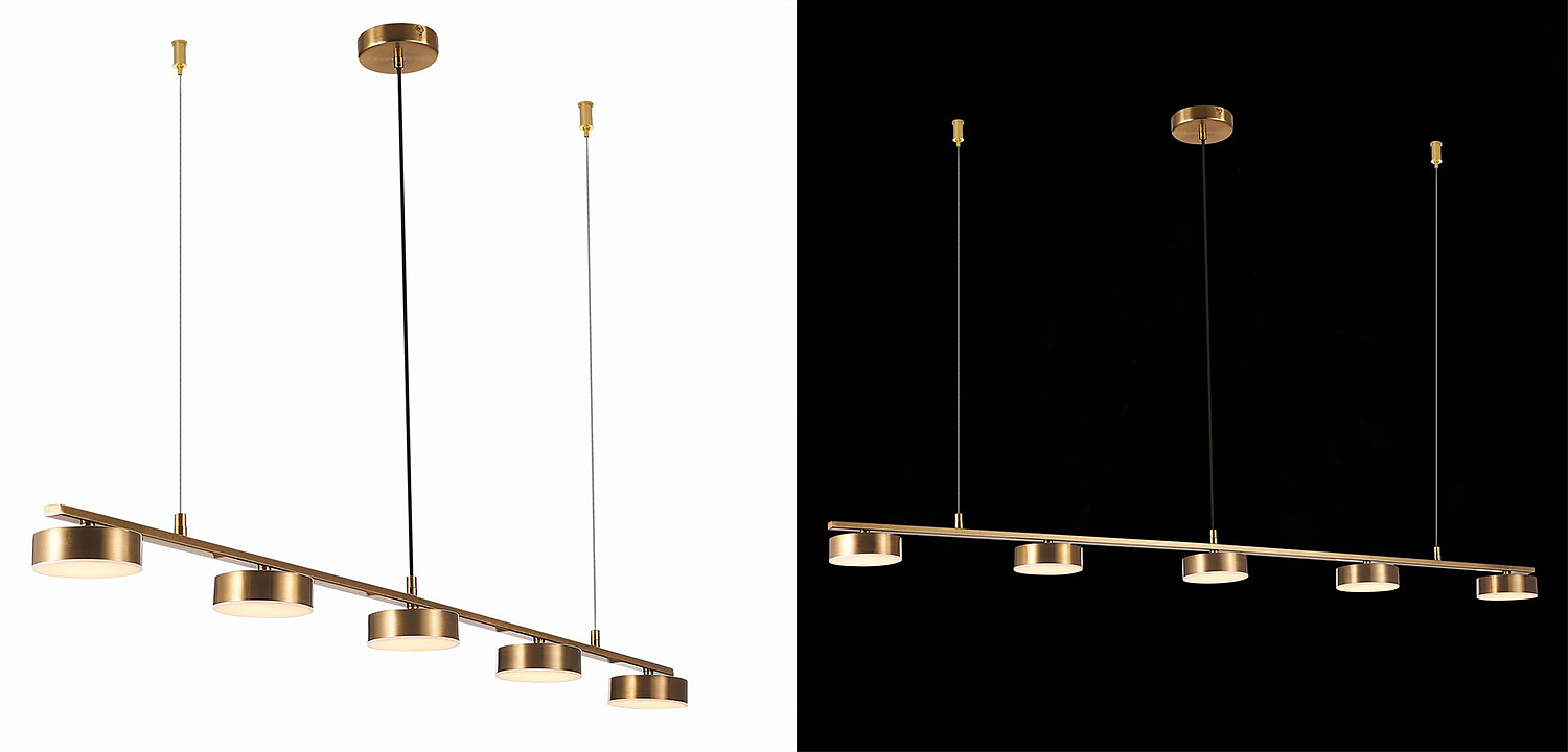 Люстра Five Headlights Linear Chandelier Люстра Five Headlights Linear Chandelier - Loft-Concept в Барнауле