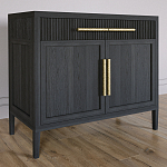 Буфет Primo с двумя ящиками и двумя фасадами Черный дуб варинант исполнения - 3 | Loft Concept в Барнауле