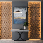 Гипсовая 3D панель с принтографией PM-50 варинант исполнения - 1 | Loft Concept в Барнауле