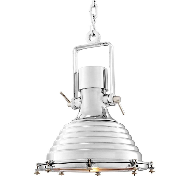 Люстра Lamp Maritime Aluminium Алюминий Прозрачное Стекло в Барнауле | Loft Concept 