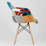 Стул с обивкой в стиле Patchwork варинант исполнения - 3 | Loft Concept в Барнауле