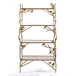 Стеллаж металлический с птичками Primavera варинант исполнения - 1 | Loft Concept в Барнауле