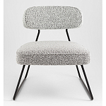 Кресло лаунж Kate букле серый варинант исполнения - 4 | Loft Concept в Барнауле