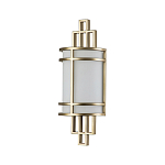 Бра с геометрическим каркасом и матовым белым цилиндрическим плафоном Feiss варинант исполнения - 1 | Loft Concept в Барнауле