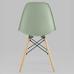 Пластиковый стул на ножках из массива бука Eames Mint варинант исполнения - 4 | Loft Concept в Барнауле