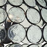 Люстра в форме шара из круглых декоративных элементов Circle of Light варинант исполнения - 2 | Loft Concept в Барнауле