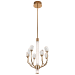 Люстра с декором в виде кристаллов из хрусталя Kenneth Crystal Stone Chandelier 8 варинант исполнения - 2 | Loft Concept в Барнауле