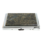 Портсигар на 10 сигарет с газовой зажигалкой из натурального камня Лабрадор Stone Cigarettes Cases варинант исполнения - 5 | Loft Concept в Барнауле