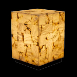 Торшер прямоугольный из натурального камня Calcite Geometry варинант исполнения - 5 | Loft Concept в Барнауле