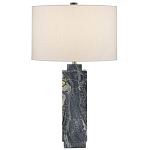 Настольная лампа с корпусом из серого мрамора Breathtaking View варинант исполнения - 3 | Loft Concept в Барнауле