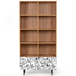 Широкий стеллаж с принтом Elise Rack варинант исполнения - 20 | Loft Concept в Барнауле