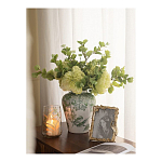 Ваза с зелеными цветочными и птичьими мотивами Vase Inspired by Nature варинант исполнения - 7 | Loft Concept в Барнауле