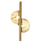 Бра  с фигурным мраморным рассеивателем Spiral of Warm Light варинант исполнения - 4 | Loft Concept в Барнауле