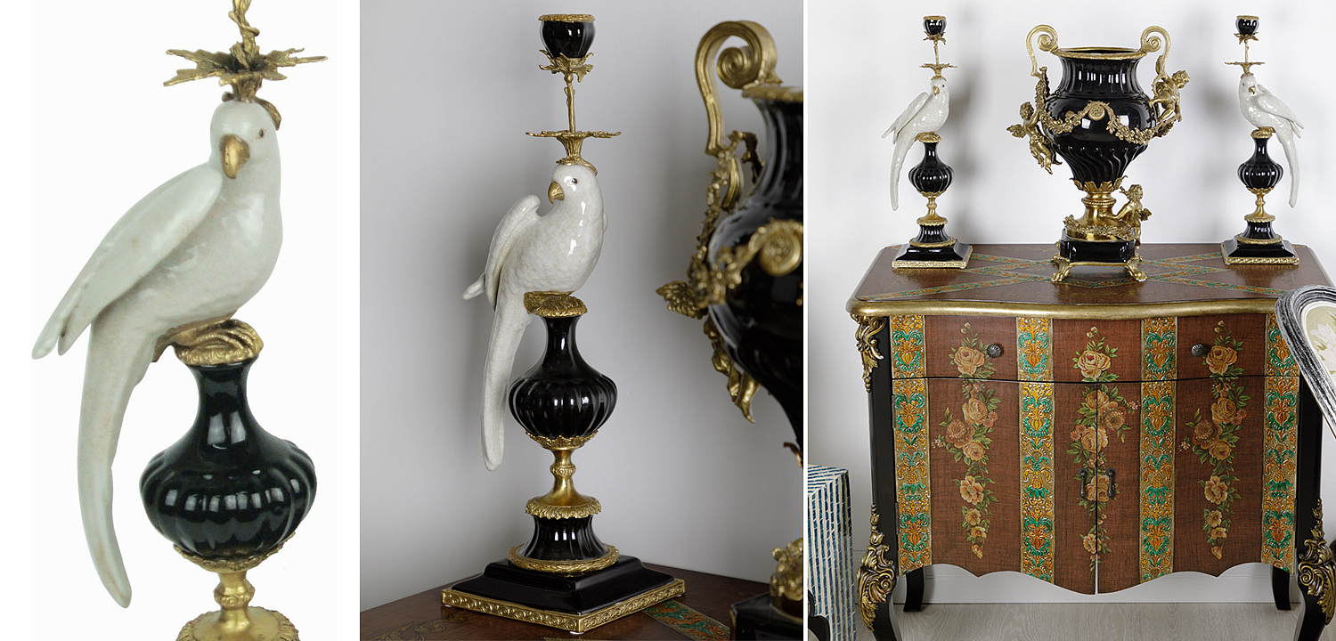 Подсвечник White Parrot Подсвечник White Parrot - Loft-Concept в Барнауле
