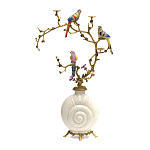 Подсвечник с декором из птиц на ветвях Birds of Paradise варинант исполнения - 1 | Loft Concept в Барнауле