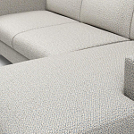 Мебельная ткань Шенилл серо-голубой цвет 142 см T4-47 варинант исполнения - 12 | Loft Concept в Барнауле