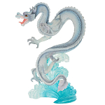 Декоративная статуэтка Дракон White Blue Water Dragon Statuette варинант исполнения - 1 | Loft Concept в Барнауле