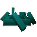 Модульный дизайнерский диван Rumble Modular Sofa варинант исполнения - 2 | Loft Concept в Барнауле