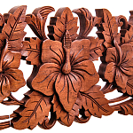 Панно из дерева цветы Celticflower  Panel With Trees варинант исполнения - 2 | Loft Concept в Барнауле