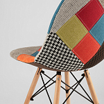 Стул с обивкой в технике пэчворк DSW варинант исполнения - 6 | Loft Concept в Барнауле