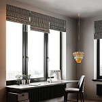 Люстра конусовидная с каскадом из разноцветных круглых подвесов Key Lustar варинант исполнения - 5 | Loft Concept в Барнауле