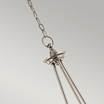 Люстра с прозрачными плафонами из пузырчатого стекла Kichler варинант исполнения - 8 | Loft Concept в Барнауле