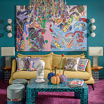 Homer Simpson in Paradise картина акрил на холсте варинант исполнения - 1 | Loft Concept в Барнауле