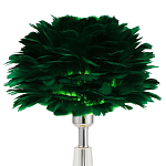 Настольная лампа с перьями Plumage Green Table Lamp варинант исполнения - 2 | Loft Concept в Барнауле