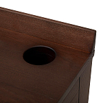 Рабочий стол из массива ясеня Marleen Brown Desk варинант исполнения - 2 | Loft Concept в Барнауле