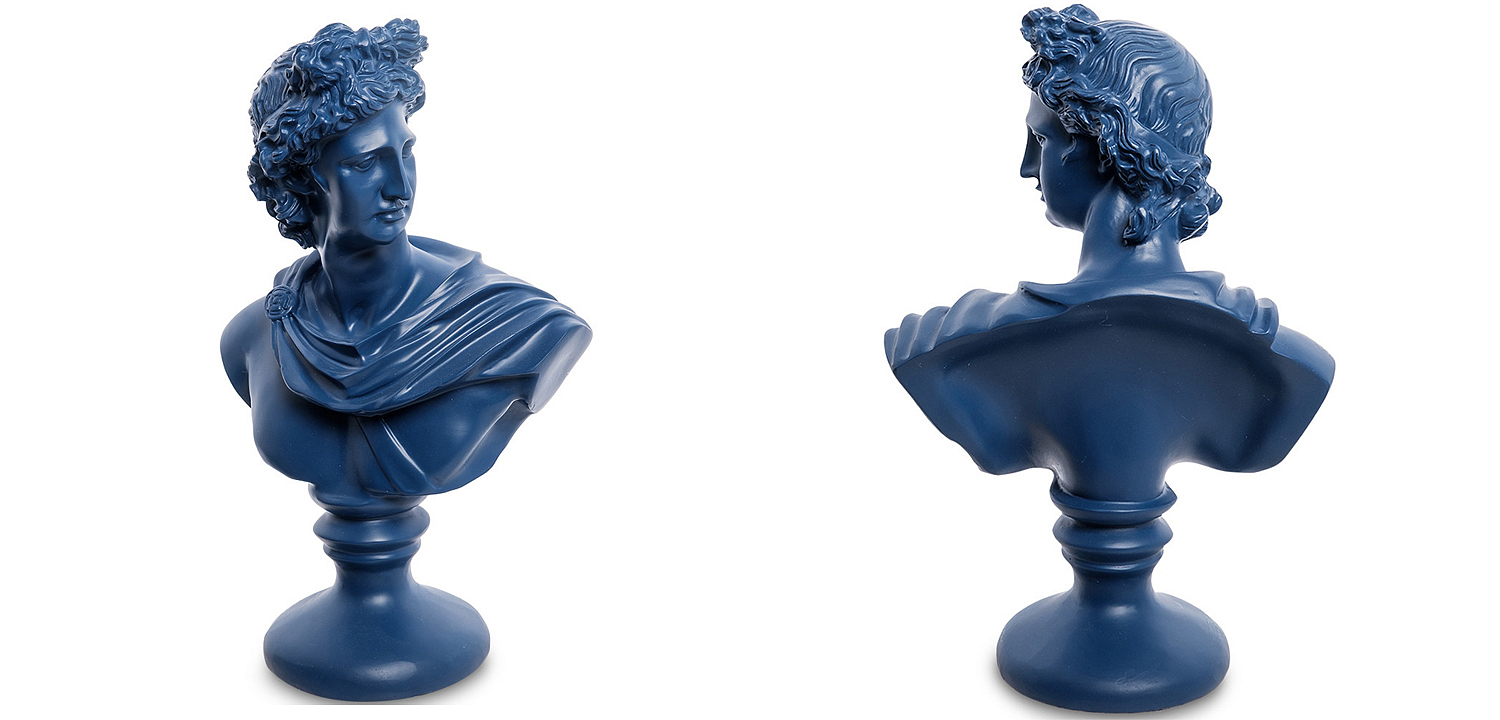 Статуэтка Bust David blue Статуэтка Bust David blue - Loft-Concept в Барнауле