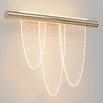 Бра с тремя элементами в форме лепестков и металлическим основанием DALI Tonin Casa варинант исполнения - 1 | Loft Concept в Барнауле