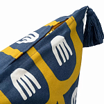 Чехол на подушку с двусторонним принтом и кисточками Ophelia Grove варинант исполнения - 3 | Loft Concept в Барнауле