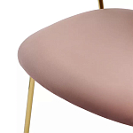 Стул Singer Chair без подлокотников Розовый Велюр варинант исполнения - 6 | Loft Concept в Барнауле