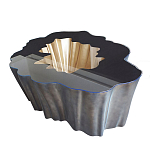 Кофейный стол Burl Exotic tree Coffee Table Brown варинант исполнения - 1 | Loft Concept в Барнауле