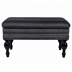 Мягкая банкетка с зоной для хранения Casket Dark Grey варинант исполнения - 1 | Loft Concept в Барнауле