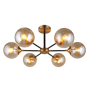 Потолочный светильник Smoky Sphere Champagne