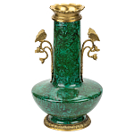 Фарфоровая ваза с малахитовым узором MALACHITE варинант исполнения - 1 | Loft Concept в Барнауле