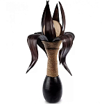 Настольная лампа черная INDONESIAN LAMPS 1 варинант исполнения - 1 | Loft Concept в Барнауле