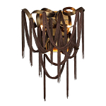 Бра с изогнутыми металлическими лентами и цепочками Atlantis Chain варинант исполнения - 3 | Loft Concept в Барнауле