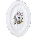 Обеденный сервиз из фарфора с рисунком цветов на 6 персон 23 предмета Garden Whisper Porcelain Set  варинант исполнения - 7 | Loft Concept в Барнауле