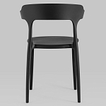 Черный стул из прочного PP-пластика JORIS варинант исполнения - 3 | Loft Concept в Барнауле