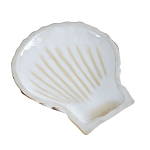 Фигурка из фарфора в виде ракушки морского гребешка Marine Tridacna варинант исполнения - 2 | Loft Concept в Барнауле